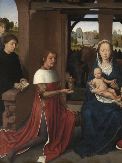 Triptych of Jan Floreins by Hans Memling